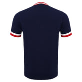 Elite Contrast Ribbed Tee NAVY